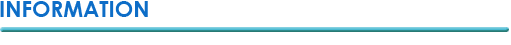 インフォメーション