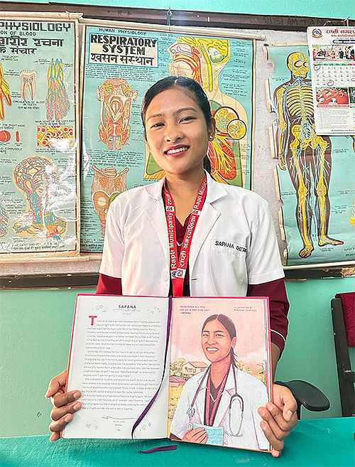 「私には挑戦し続ける強さがあります」サパナの物語（ネパール・女子教育プログラム卒業生）