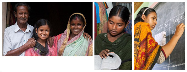 バングラデシュの少女達は高校を卒業することができました!