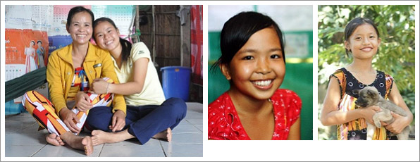 ベトナムの少女たちは自立するためのスキルを身に付けました!